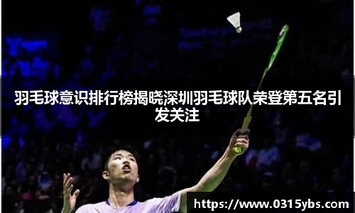 羽毛球意识排行榜揭晓深圳羽毛球队荣登第五名引发关注