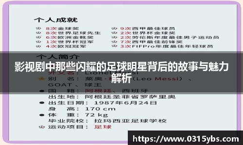 影视剧中那些闪耀的足球明星背后的故事与魅力解析